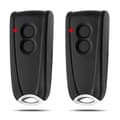 2 pcs Garage Door Remote Control for EcoStar RSC2-433 RSE2-433 RSZ1-433, Replacement Gate Handheld Transmitter