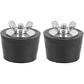 2-delade poolvinterpluggar, 38 mm/1,5\" gummi expansionsgelpluggar för vinterförvaring av pool- och spa-rördelar