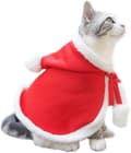 (Medium) Julkläder för hund och katt, juldräkt för husdjur D