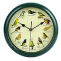 Musical Wall Clock with Birds, Decorative Battery-Operated Melody Clock 61 61 Plastic+Electronic