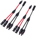 Power Solar Connector Y-Branch Cable, Solar Cable Parallel Adapter