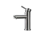 Stainless Steel Sink Mixer with PEX Pipe, Adjustable Hot and Cold Water Handle for Bathroom, 304