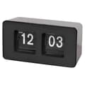 Automatic Flip Clock, Classic Retro Clock, Digital Table Clock, for Family Bedroom (Black, 1 P)