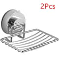 Suction Cup Soap Dish - 304 Stainless Steel Easy Installation Durable For Bathroom and Kitchen