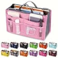 Bag in bag set toiletry bag green