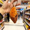 Funny e Cartoon Roasted Sweet Potato Keychain Bag Pendant
