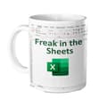 Freak In The Sheets Kaffemugg Chic-Stil Handhållen Keramisk Vattenkopp för Hemmakontor cup