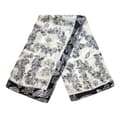 Elegant Scarf: Stylish Pattern, Versatile, Thin Polyester multifärg multicolor