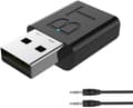 Miniatyrbillede 1 af 2: Bluetooth-modtager 3.5Mm 2 I 1 Usb Bluetooth 5.0 + Edr-sender
