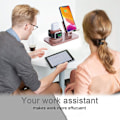Pikkukuva 5 / 5: Alumiininen latausasema 3-in-1 puhelimille Xs Max Xr 8 Plus 7plus Gray