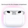 Miniatyrbilde 5 av 5: 2022 New For Airpods 3rd Silikonbeskyttelsesveske Huddeksler Øreputer for Apple Airpod pink