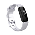 Pikkukuva 4 / 4: For Fitbit Inspire 2 TPE-ranneke S Silver