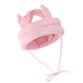 Miniatyrbillede 1 af 5: Hovedbeskyttelsespude, Bomuld og Tencel Mesh Anti-fald Hætte (Pink)
