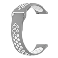 Miniatyrbild 1 av 5: Dubbelfärgat justerbart silikonklockarmband 22 mm för Huawei Watch 3/Watch 3 Pro/Teal Multicolor C