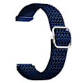 Miniatyrbillede 2 af 5: 20mm justerbar Rhombus Nylon Smart Watch Band håndledsrem til Samsung Galaxy Watch 42mm Blue D Samsung Galaxy Watch 4