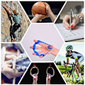 Pikkukuva 4 / 4: Fingertränare/Handtränare - Träningsredskap - (3 kpl)