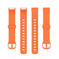 Miniatyrbillede 2 af 5: Til Fitbit Luxe Silicone Color Buckle Watch Band XMK Orange