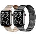 Miniatyrbild 2 av 5: Milanese Loop Strap För Apple Watch Ultra Band 44mm 40mm 45mm 41mm 49mm 42mm 38mm 44 Mm Correa Armband Iwatch Series 3 6 Se 7 8 42mm 44mm 45mm 49mm Pine green