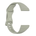 Pikkukuva 4 / 4: For Fitbit Versa 4 / Versa 3 / Sense TPU-ranneke L Rock Grey