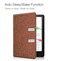 Miniatyrbild 2 av 5: Ultratunn Vattentät Automatisk Sov-/väckningsfunktion för Kindle Paperwhite 5 Brown