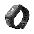 Miniatyrbillede 4 af 5: Erstatningssiliconestrop til Tomtom Adventurer / Runner 2 3 / Spark 3 (sort)