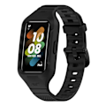 Miniatyrbild 1 av 4: Integrerat silikonarmband för Honor Band 6 Black