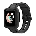 Pikkukuva 1 / 5: Rannekkeet Xiaomimi Watchmi Watch 2/Mi Watch Lite/Mi Watch Lite 2 älykellolle, pehmeä ranneke Black, Black I Xiaomi Redmi Watch 2 L