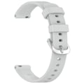 Miniatyrbilde 3 av 5: For Garmin Lily 2 Silikonurrem 14mm Vanntett Myke Erstatningsstropper Light Grey