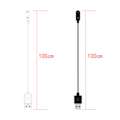 Miniatyrbilde 3 av 4: Ladekabelbrakett Magnetisk Laderadapter Stativ For Huaweiband 7/6/6 Pro White