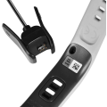 Miniatyrbilde 3 av 4: Lader for Garmin Vivosmart 4, erstatningsladekabelklemmeledning for Garmin Vivosmart 4 (svart, 2-pakning)