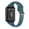 Miniatyrbilde 1 av 5: For Huawei Watch Fit 2 Silikonurrem Quick Release Sport Rem Stropp Erstatningsarmbånd Indigo, Cyan Q Huawei Watch Fit 2