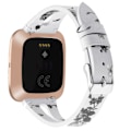 Miniatyrbillede 2 af 4: Til Fitbit Versa 2 Rem Til Fitbit Versa 2 White Ash Flower