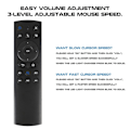 Miniatyrbilde 3 av 5: For Smart Controller For Lcd Led Tv G20sbts 2.4g Voice Gyroscope Remote Control