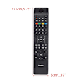 Pikkukuva 4 / 5: Tv-kaukosäädin älykotiin Rc4800 Lt-32tw51j Lt32tw51j -ohjaimelle, musta