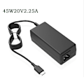 Miniatyrbillede 1 af 5: 20v 2.25a 45w Type C AC-adapter oplader passer til Lenovo bærbar computer strømforsyning