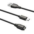Miniatyrbilde 3 av 5: Strømadapter Lader-brakett Brakett Ladestasjon Kabel Dock For Fenix 5 6 7 945 245