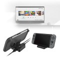 Miniatyrbilde 4 av 5: HDMI-dokkingstasjon for TV kompatibel med Nintendo Switch sammenleggbar ladestasjon