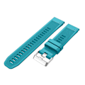 Miniatyrbillede 2 af 3: Til Garmin Fenix 5 silikone urrem (hvid) til Garmin Fenix 5 Official Blue