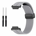 Miniatyrbilde 2 av 4: Magnetisk spenne silikonrem for Garmin Forerunner 220/230/235/735xt/620/630 Grey