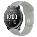 Pikkukuva 2 / 2: 22mm silikoniälykellon ranneke niittisoljella Xiaomi Haylou Solar -kelloon Grey C Other Smartwatch Model