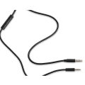 Miniatyrbilde 4 av 4: 1,8 m kabel for Sennheiser Momentum 2.0 med volumkontroll og mikrofon - inline ledning - svart