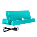 Pikkukuva 2 / 3: Pikalaturin lataustelakointiaseman jalusta W/c-jalustalla (Nintendo Switch Lite) Blue