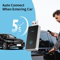 Pikkukuva 5 / 5: Carplay-sovitin 2-in-1 langaton iOS Carplaylle/Android Autolle USB:llä ja USB-C/Type-C:llä