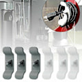 Miniatyrbillede 2 af 5: 4 Pack Winder ledningsholder til køkkenmaskiner Ledning Organizer Cord Wrap Tk 2XWhite 2XGray