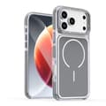 Miniatyrbillede 1 af 5: Etui til iPhone 17 Pro Max, Magnetisk Etui Dual Color Stødsikkert TPU PC Gray For iPhone 17 Pro Max