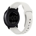Miniatyrbillede 4 af 4: Til Samsung Galaxy Watch Active2 Bluetooth Version 40mm Smart Watch Solid Color Silikonur Apricot