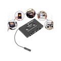 Miniatyrbilde 2 av 2: Bluetooth Kassettmottaker Lydbåndspiller Svart Bluetooth 5.0 Kassett Aux Adapter