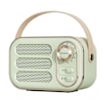 Pikkukuva 1 / 2: Monitoiminen minikannettava Fm-radio Bluetooth kaiutin USB Tf-Aux-sisäkäyttöinen retro-design langaton kaiutin Green