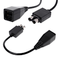 Miniatyrbilde 2 av 5: Adapter strømforsyning konverter overføringskabel ledning for Xbox 360 til for Xbox One
