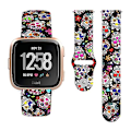 Pikkukuva 1 / 5: Fitbit Versa 2 / Lite 22 mm:n käänteisellä soljella printed watch SDK Color Skull